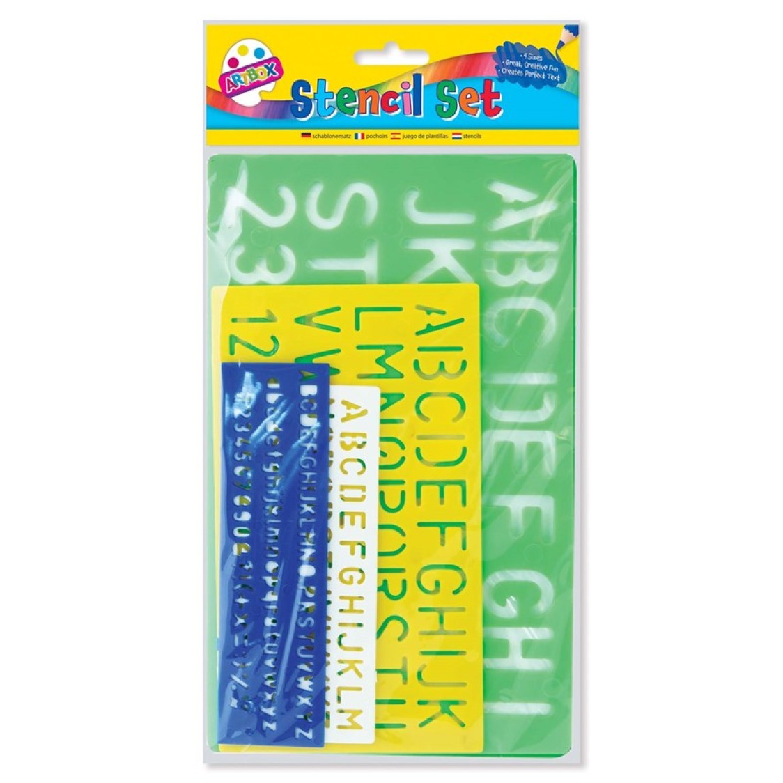 4pcs Stencil Set - Tiger Feet Ireland