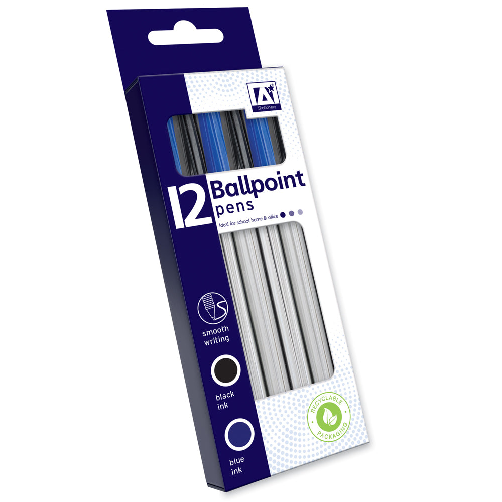 Pens Blue & Black - Tiger Feet Ireland