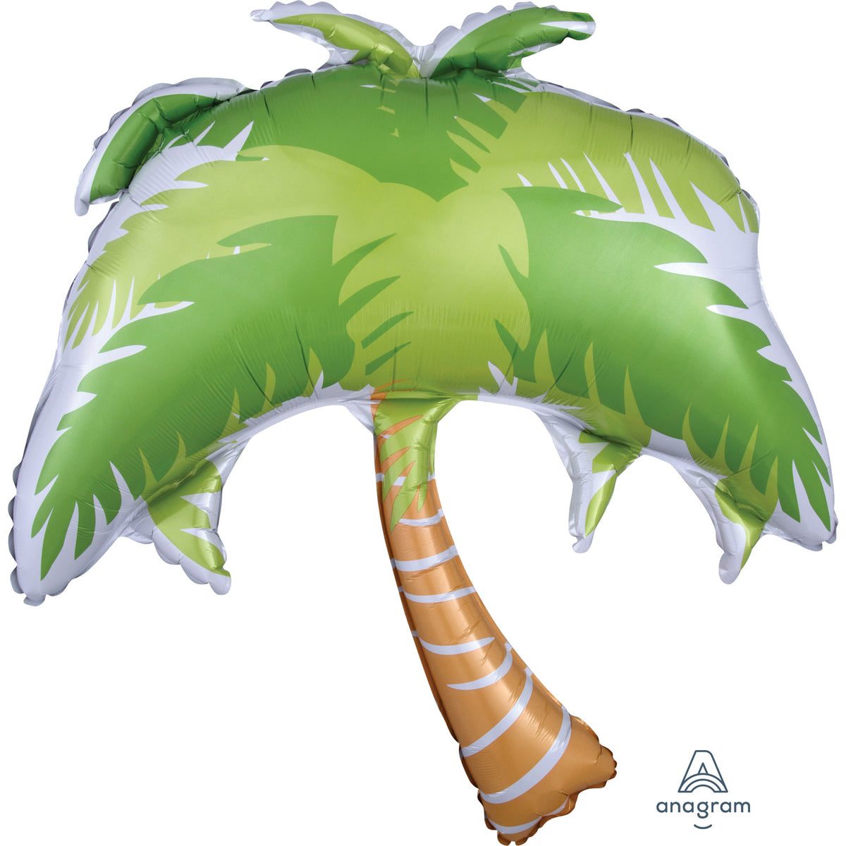Foil Balloon Supershape Summer Scene Palm Tree - Tiger Feet Ireland