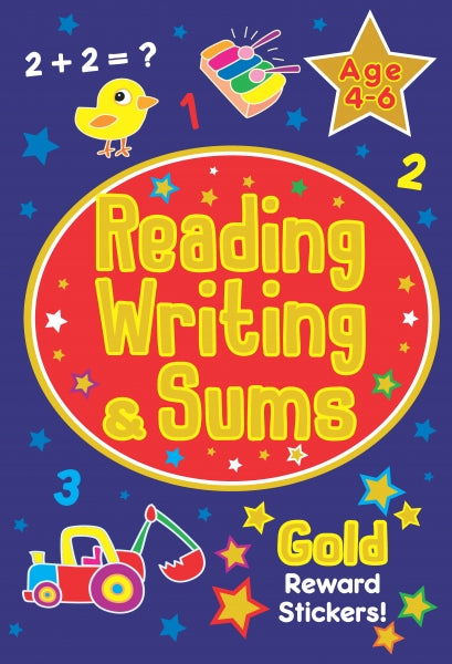 Reading Writing & Sums (4-6 Years) - Tiger Feet Ireland