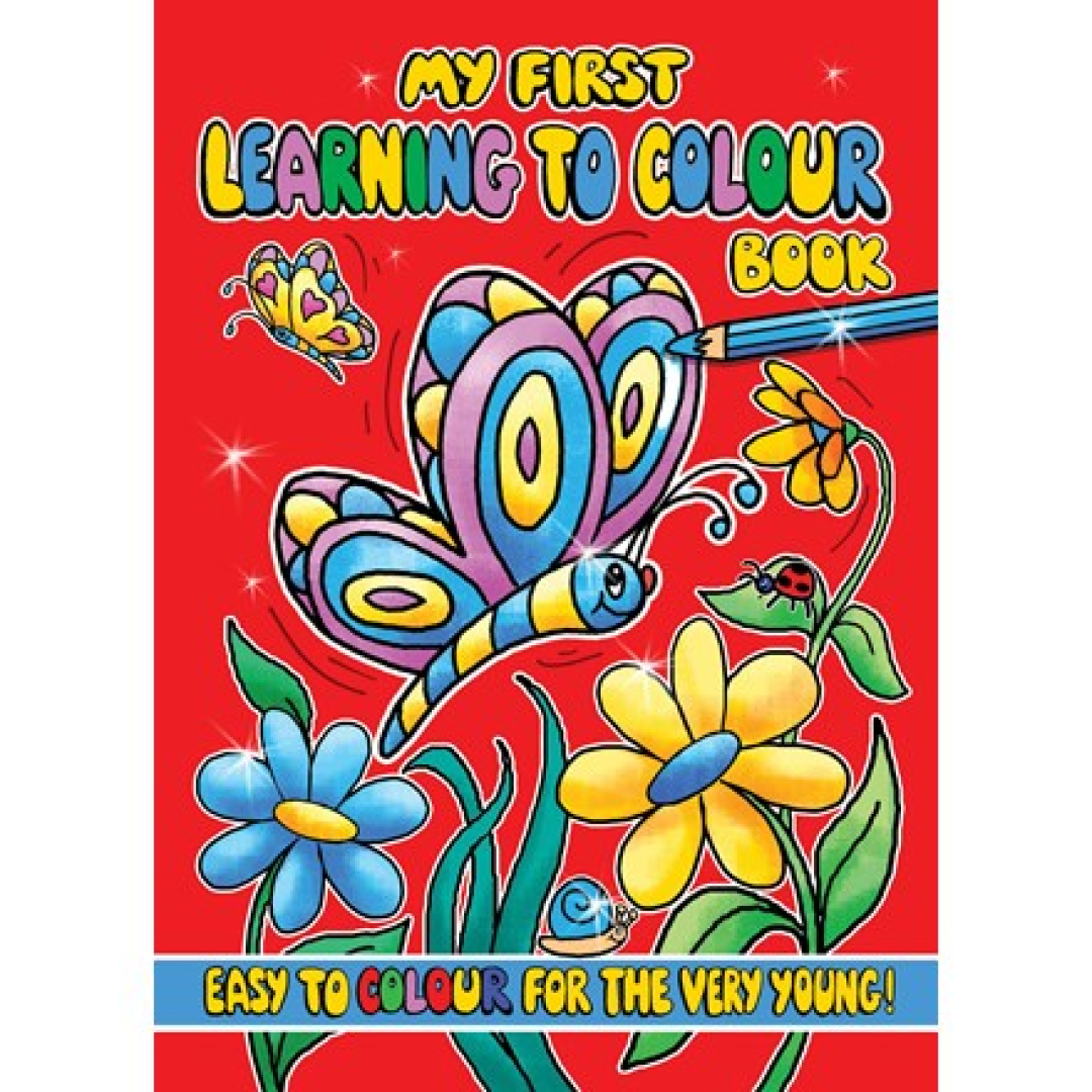 12pk My First Colouring Book 2asstd - Tiger Feet Ireland