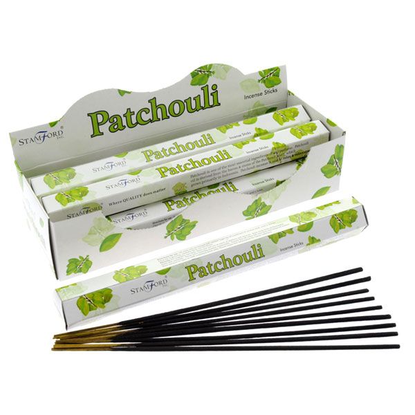 6pk Stamford Incense Sticks Patchouli - Tiger Feet Ireland