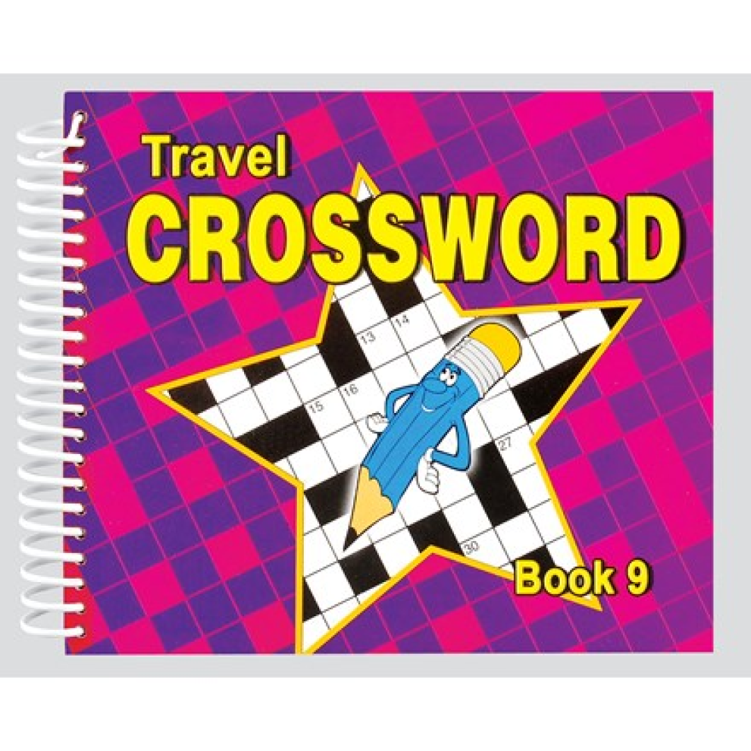 12pk Travel Crossword Book 4asstd - Tiger Feet Ireland
