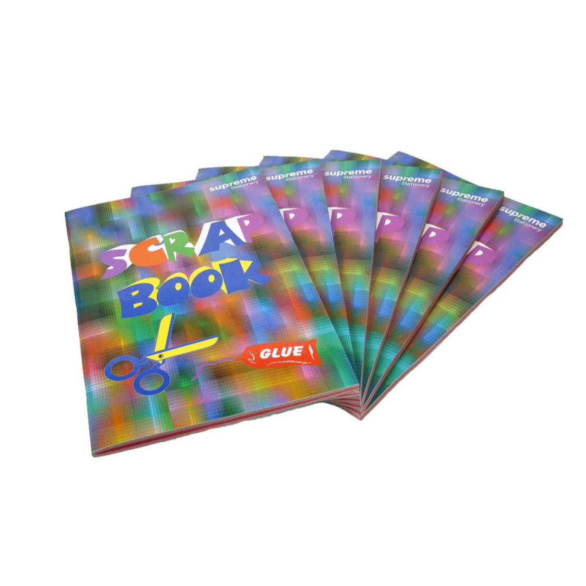 6pk Jumbo Scrapbook 80pg - Tiger Feet Ireland