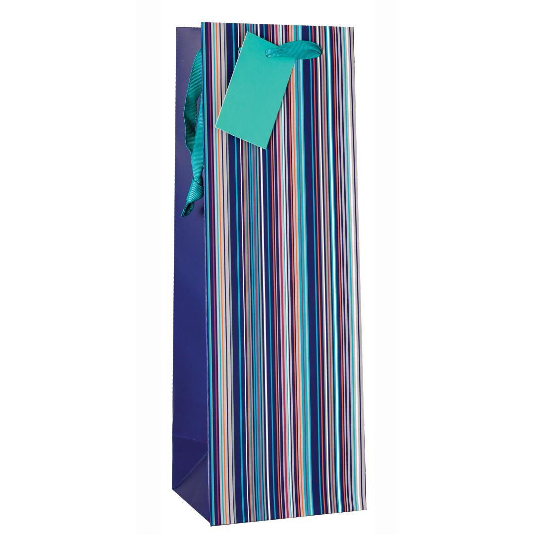 6pk Giftbags Bottle Stripes - Tiger Feet Ireland