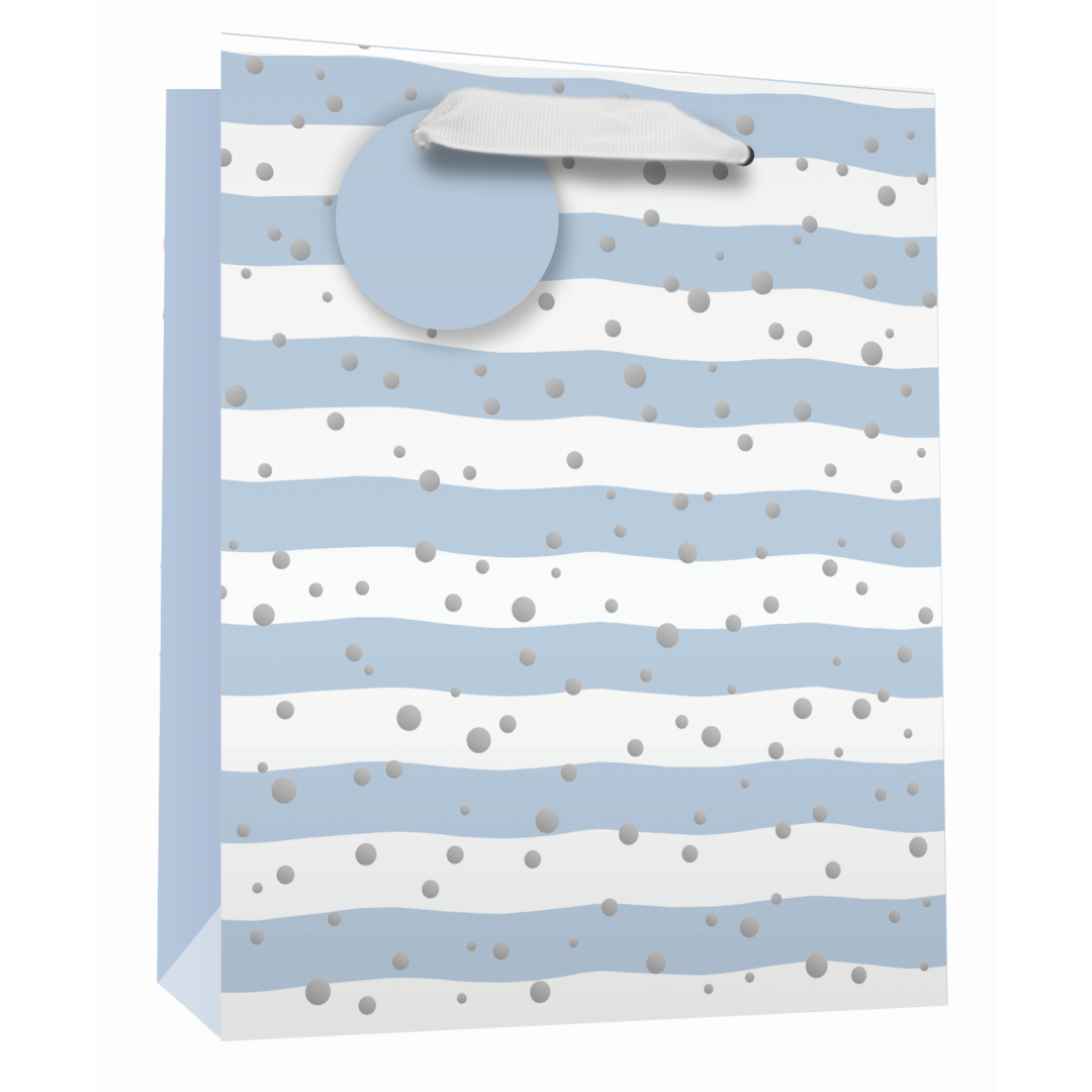 6pk Giftbags Large Polka Boy - Tiger Feet Ireland