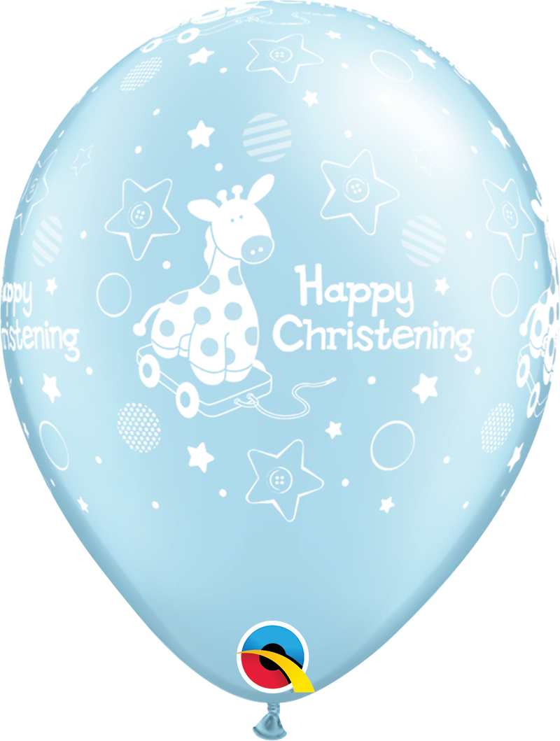 50ct Latex Balloons 11" Christening Soft Giraffe - Tiger Feet Ireland