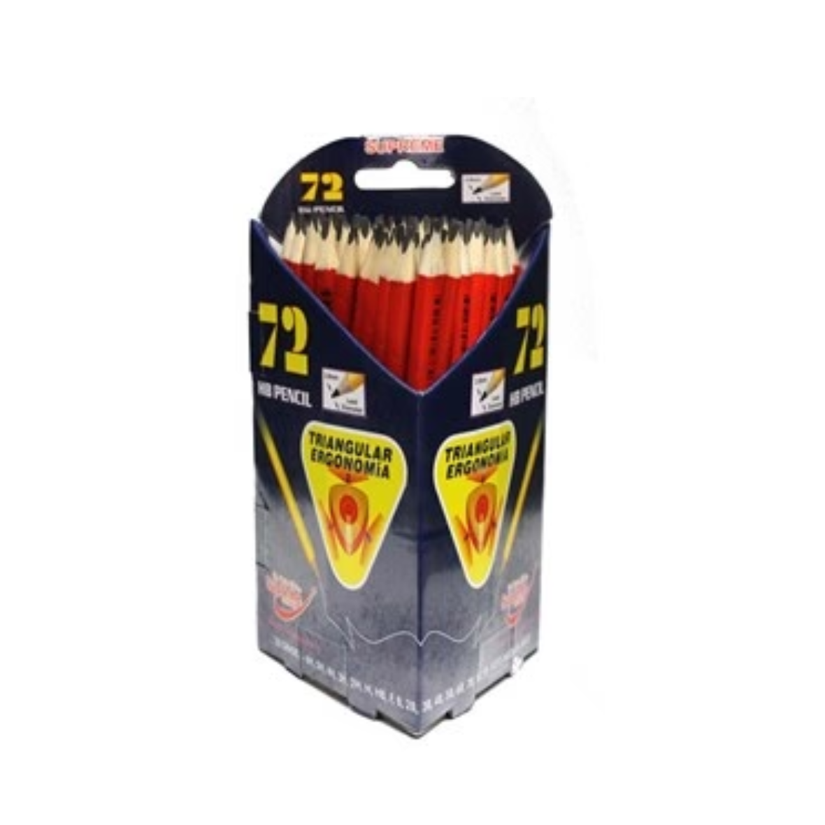 72pk Pencil HB Junior Triangular - Tiger Feet Ireland