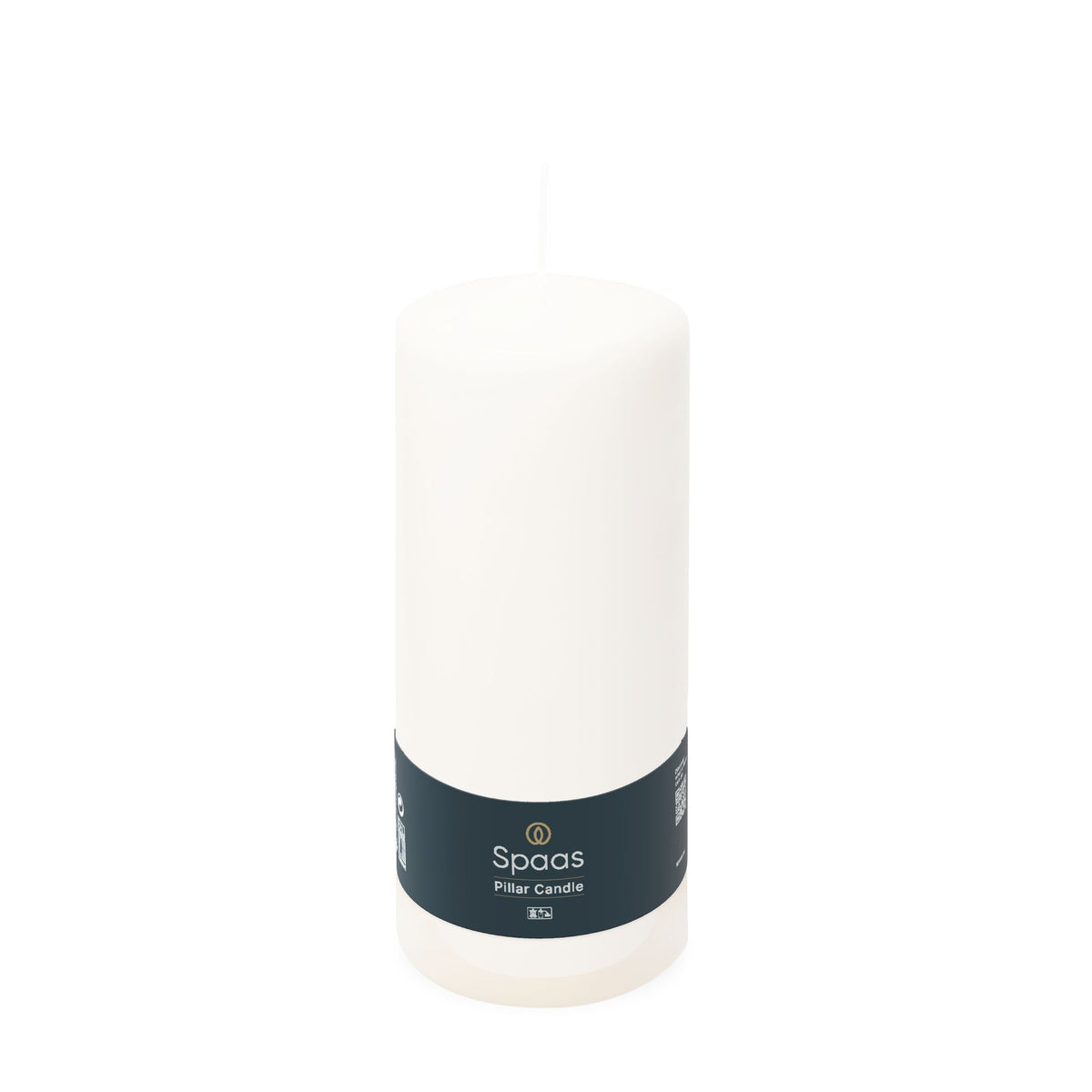 Pillar Candle 80/200 White - Tiger Feet Ireland