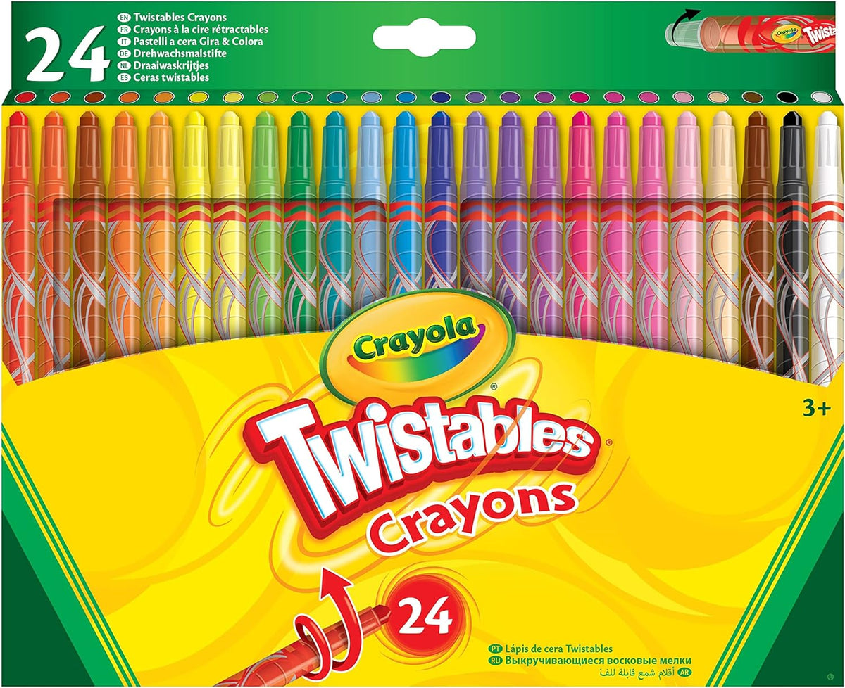 24ct Twistable Crayons - Tiger Feet Ireland