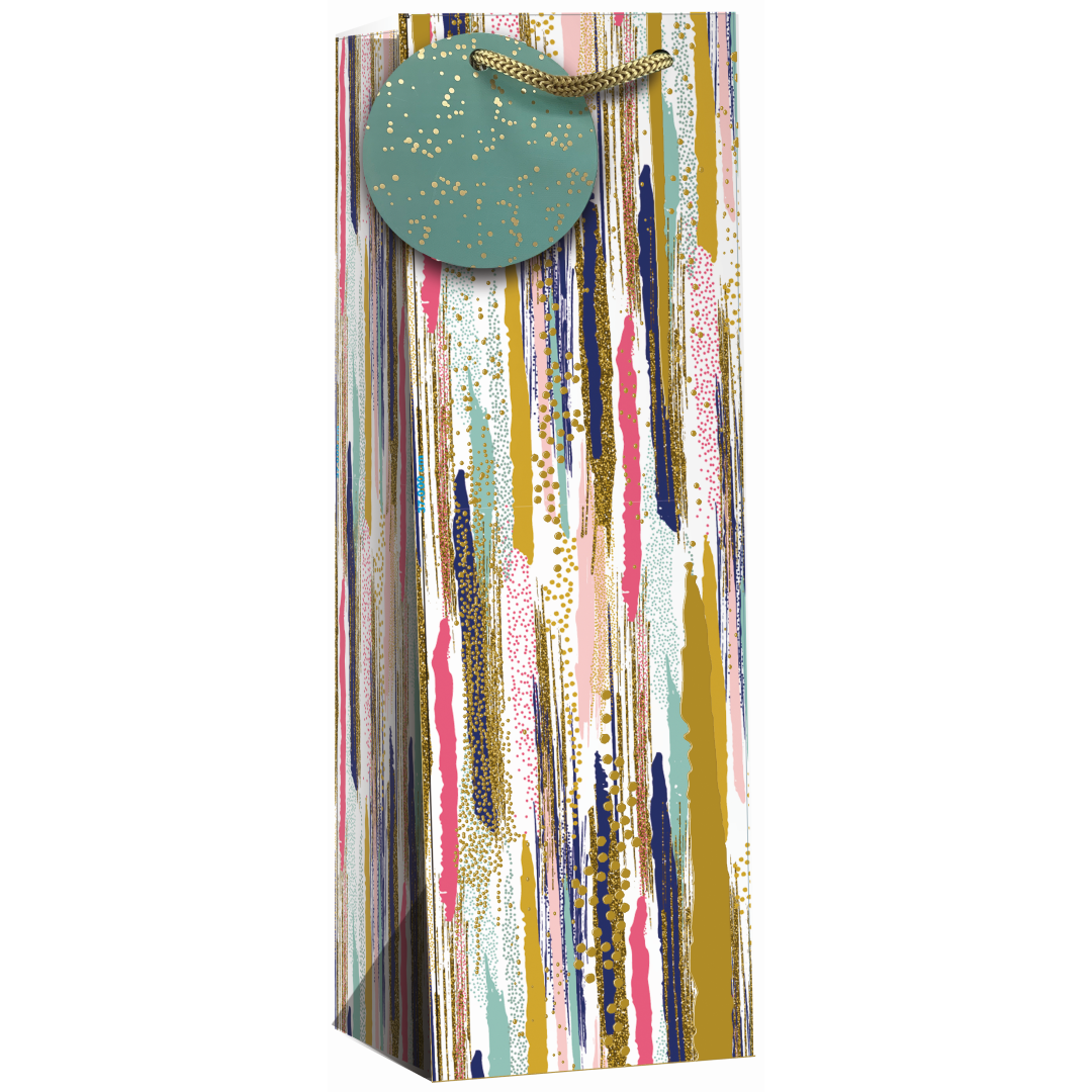 6pk Giftbags Bottle Abstract - Tiger Feet Ireland