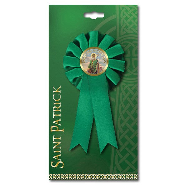 6pk Patrick's Day Rosette with Picture - Tiger Feet Ireland