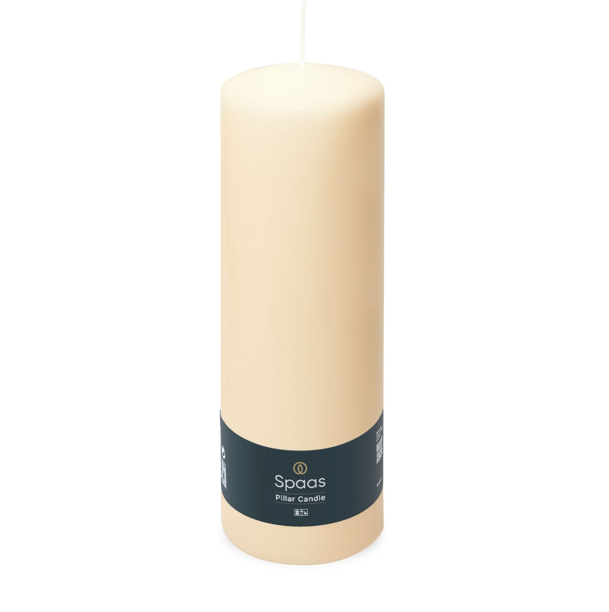 Pillar Candle 80/250 Ivory - Tiger Feet Ireland