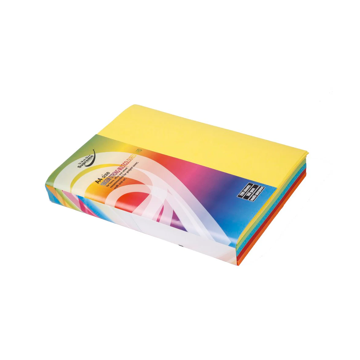 200pk A4 Card Assorted 160gsm - Tiger Feet Ireland