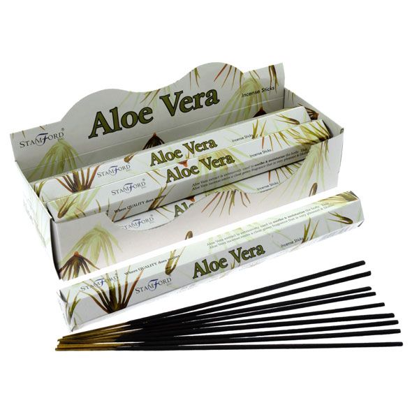 6pk Stamford Incense Sticks Aloe Vera - Tiger Feet Ireland