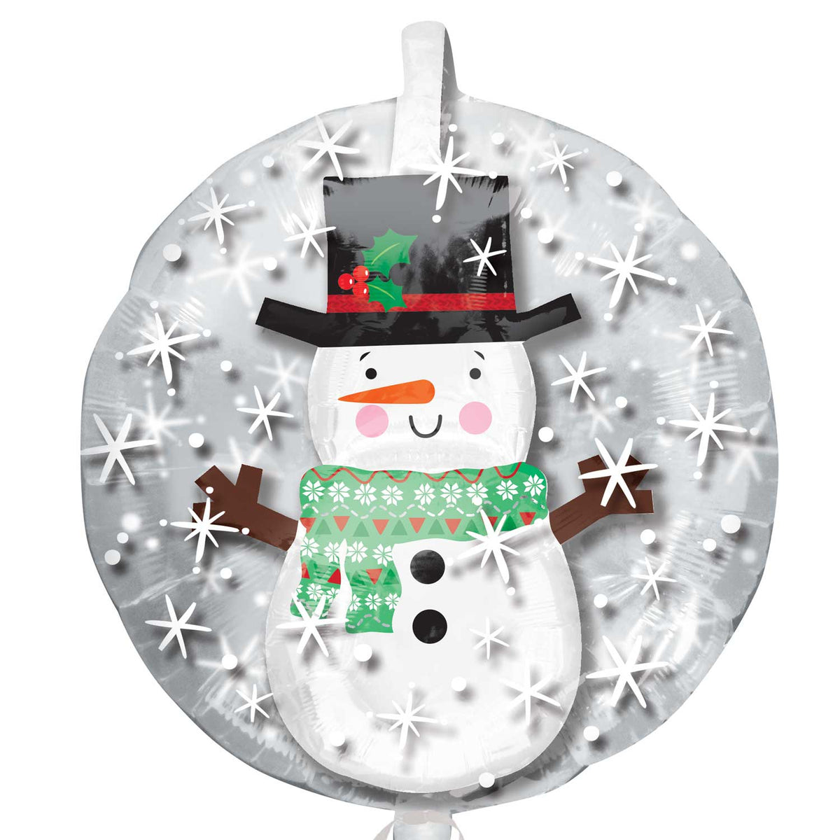 Foil Balloon 24" Insider Snowman - Tiger Feet Ireland