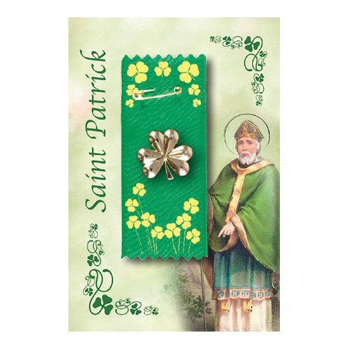 12pk St. Patrick's Day Badge Shamrock Motif - Tiger Feet Ireland