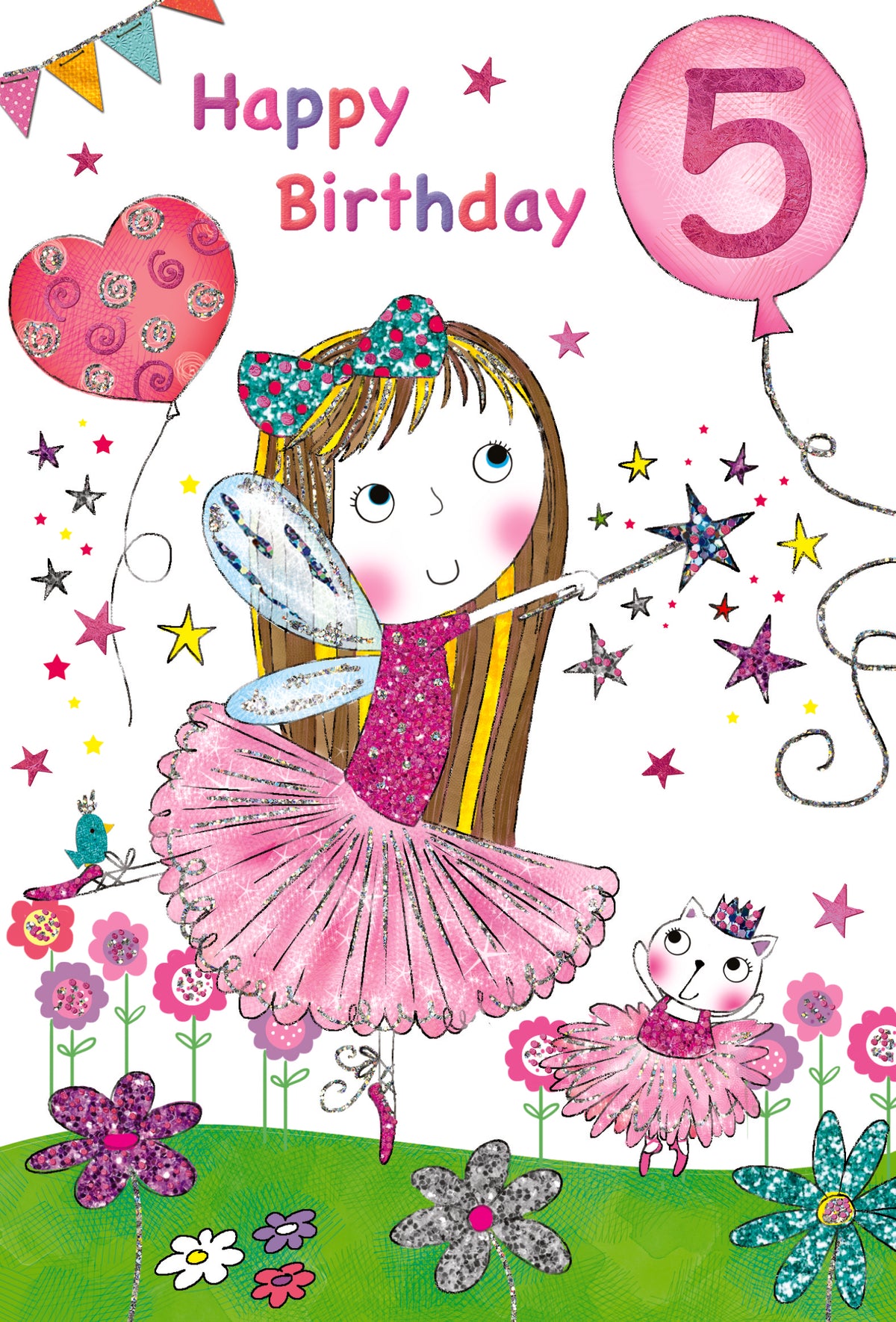 6pk Cards C50 Birthday Age 5 - Tiger Feet Ireland