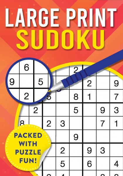 Large Print Sudoku - Tiger Feet Ireland