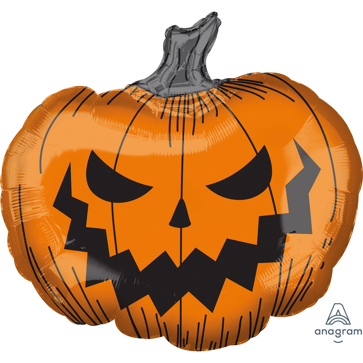 Foil Balloon 29" Supershape Hallows Eve Pumplin - Tiger Feet Ireland