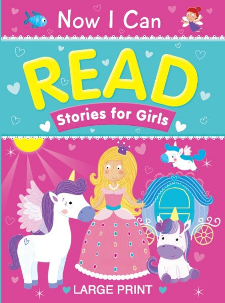 Now I Can Read Stories For Girls - Tiger Feet Ireland