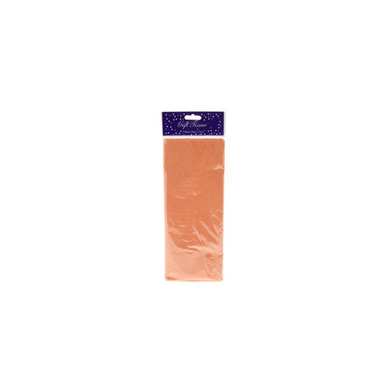 5 Sheets Retail Tissue Paper Orange - Tiger Feet Ireland