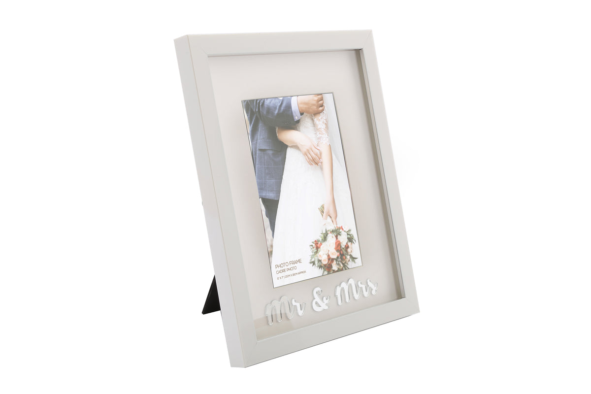 Photo Frame Mr & Mrs 5"x7" - Tiger Feet Ireland