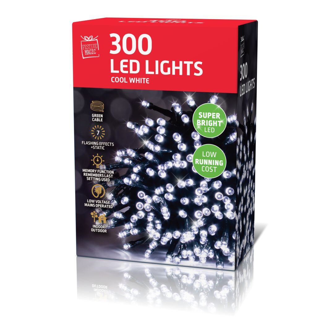 LED Lights 300 Cool White