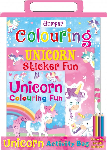 Unicorn Activity Bumper Bag - Tiger Feet Ireland