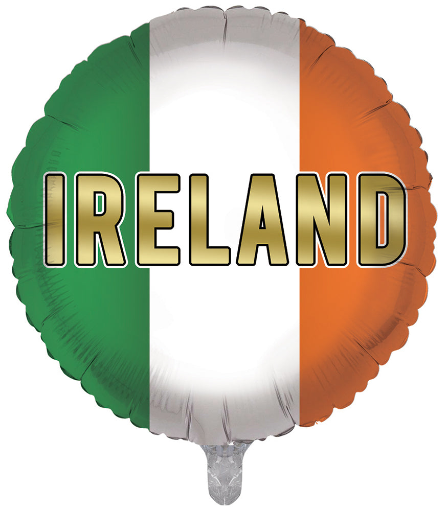 Foil Balloon 18" Football Ireland - Tiger Feet Ireland