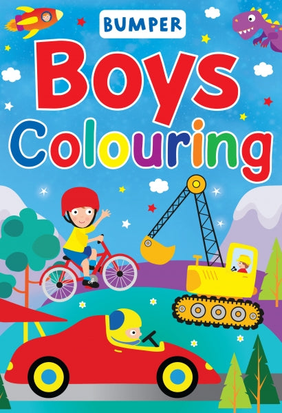 Bumper Colouring Boys - Tiger Feet Ireland