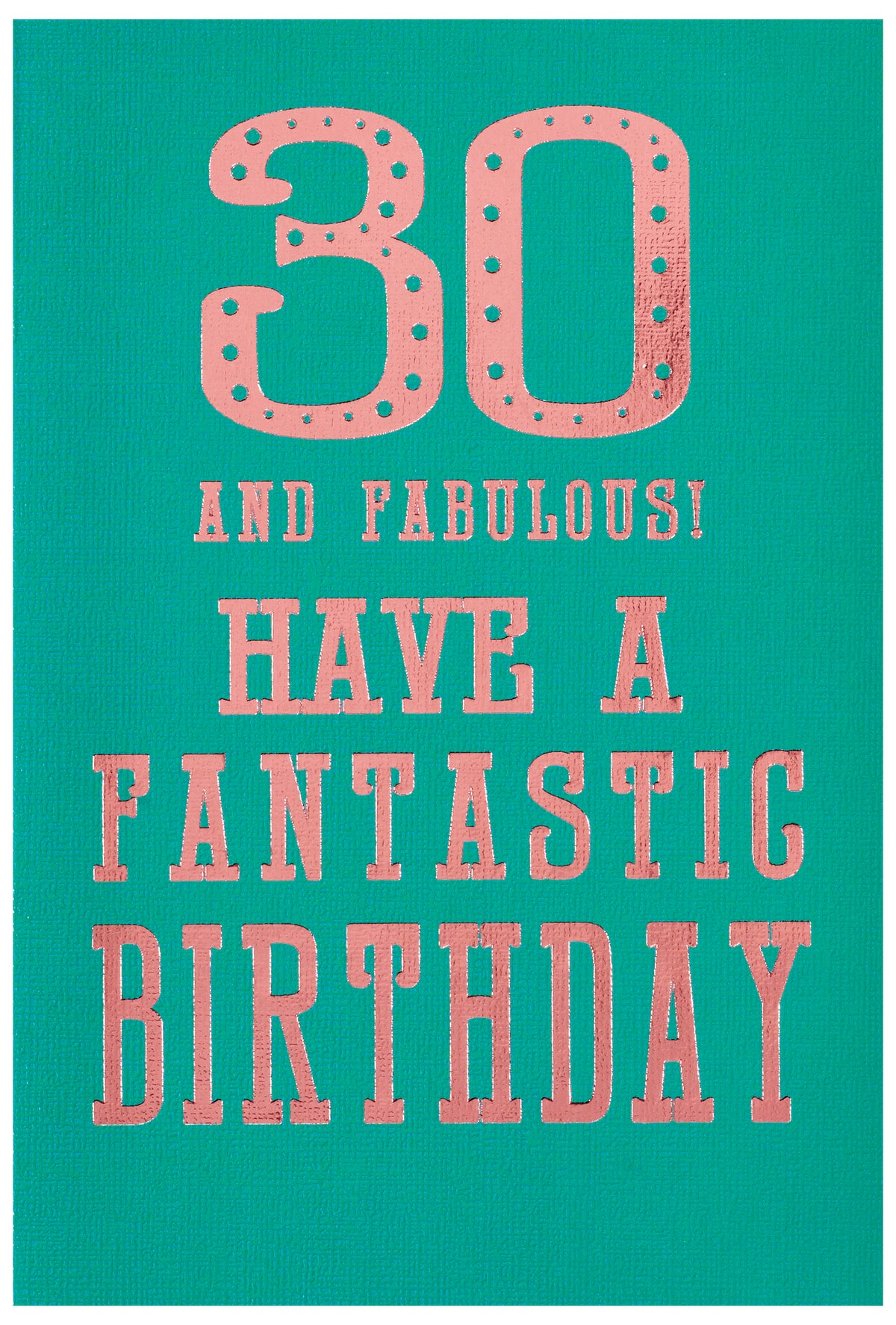 6pk Cards C50 Birthday Age 30 - Tiger Feet Ireland