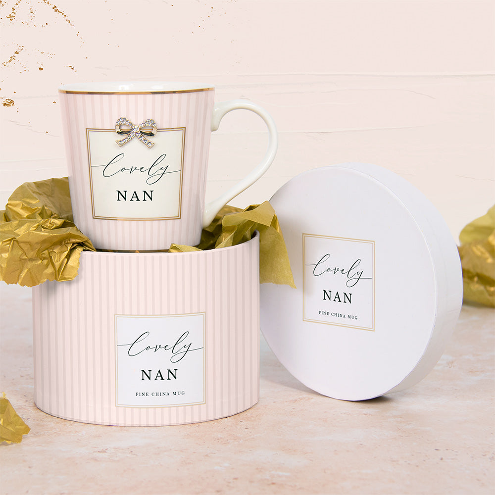 Lovely Nan Mug - Tiger Feet Ireland