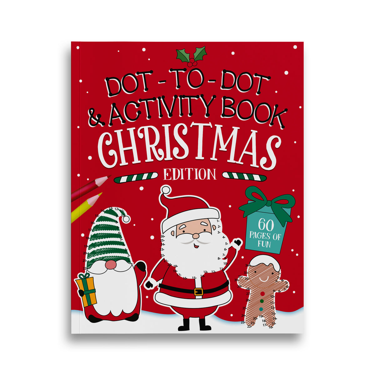 Dot to Dot Book Christmas 12pk