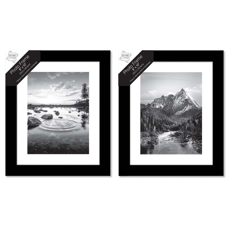 Photo Frames Black Basic 8 " X 10" - Tiger Feet Ireland