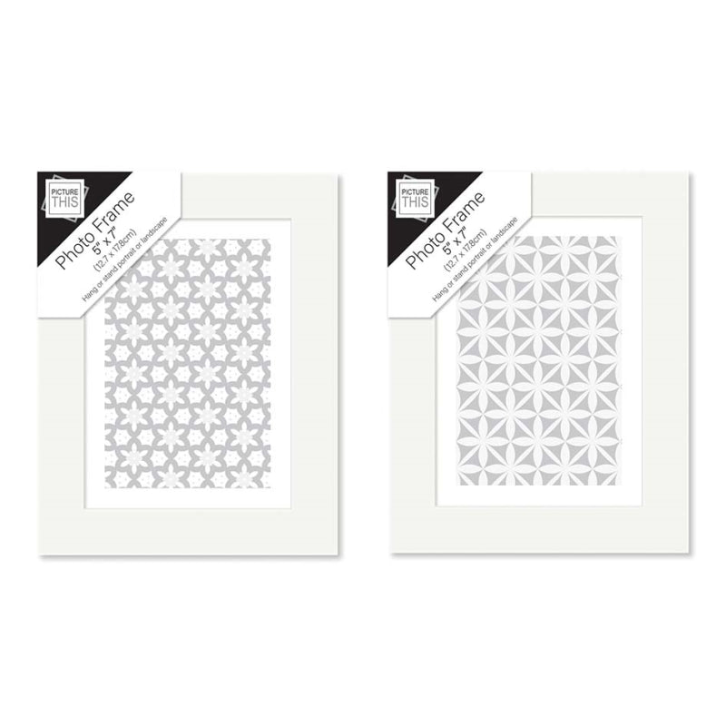Photo Frames White Basic 5" x 7" - Tiger Feet Ireland