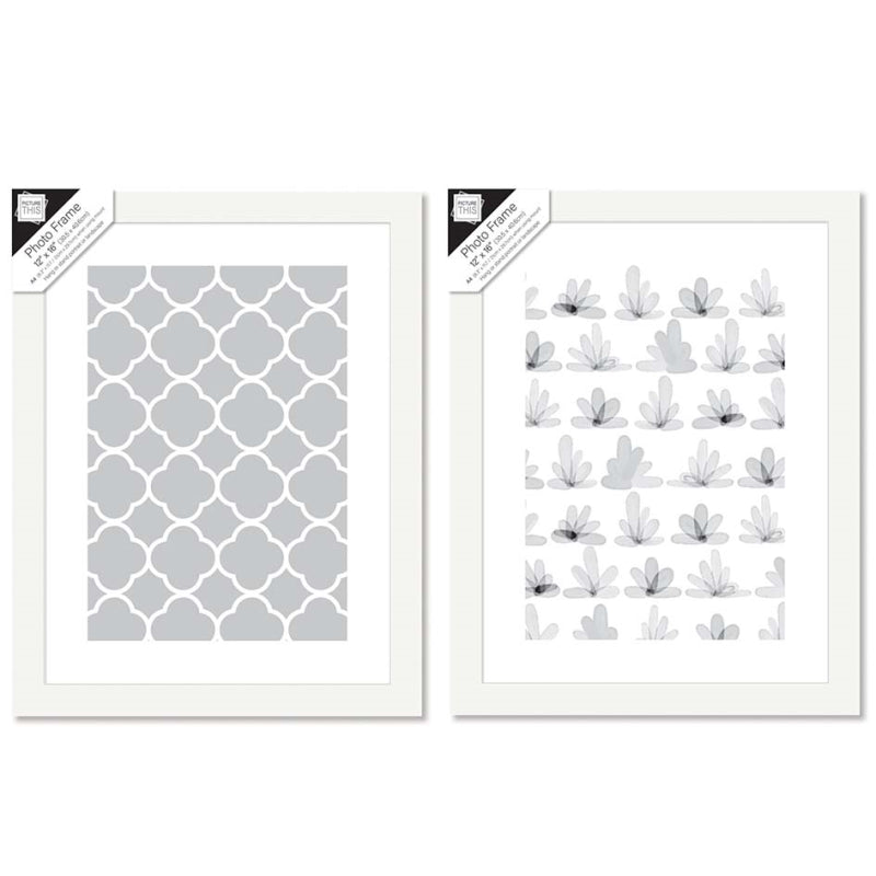 Photo Frames White Basic 12" x 16" - Tiger Feet Ireland