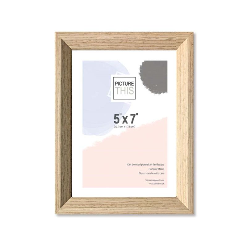 Photo Frames Wood Effect 5" x 7" - Tiger Feet Ireland