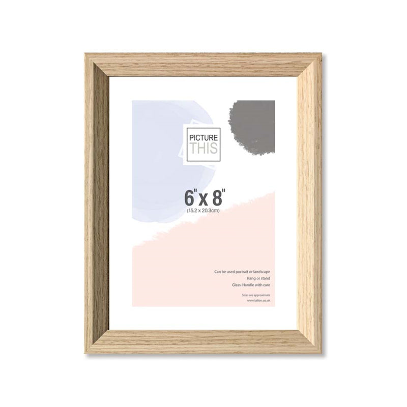 Photo Frames Wood Effect 6" x 8" - Tiger Feet Ireland