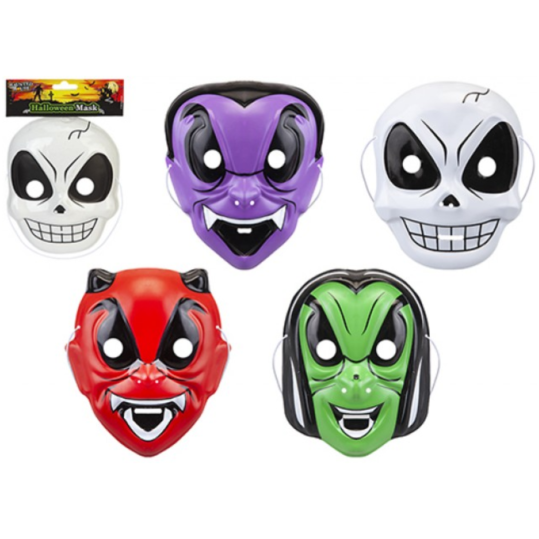 Halloween Children's Mask Assorted 12pk