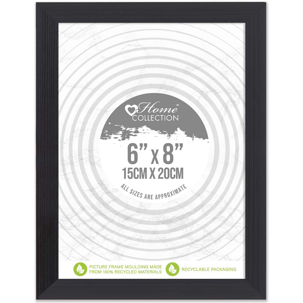 Photo Frame Camb Black 6 x 8in - Tiger Feet Ireland