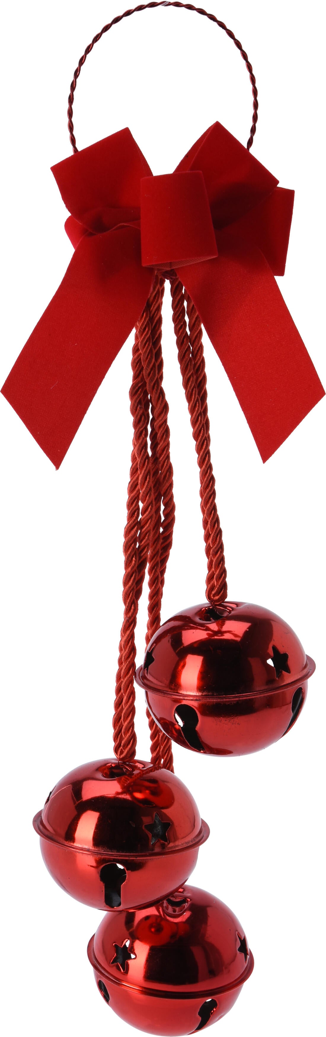 Doorhanger Bells Red - Tiger Feet Ireland