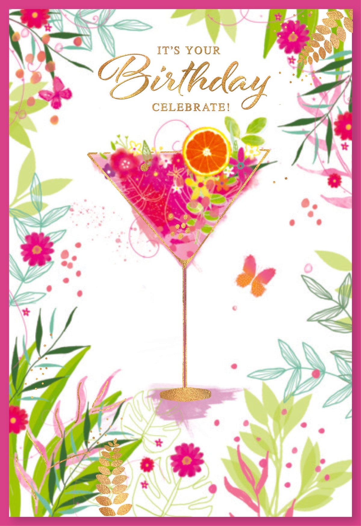 6pk Cards C50 Birthday Open - Tiger Feet Ireland