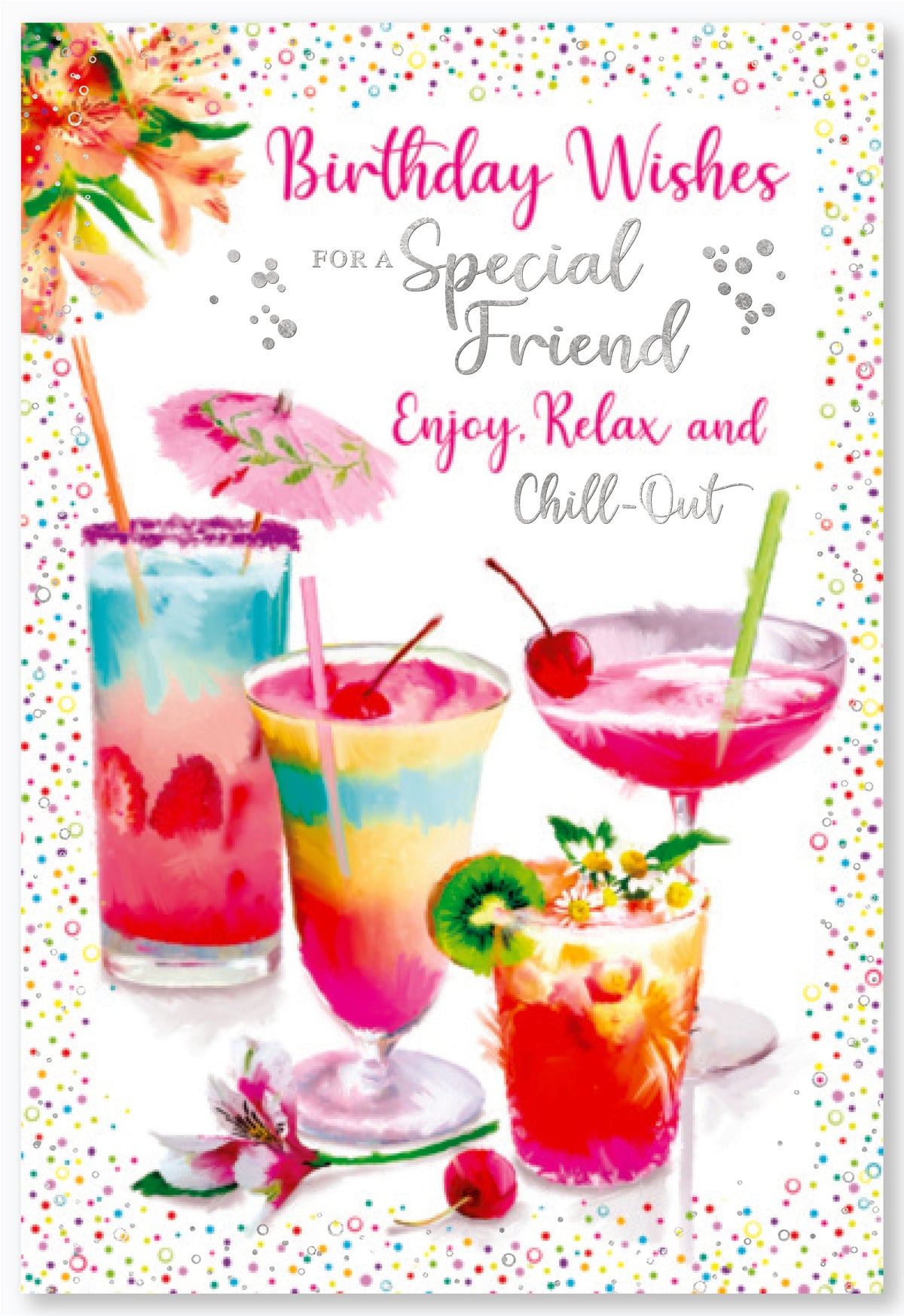 6pk Cards C50 Birthday Friend - Tiger Feet Ireland