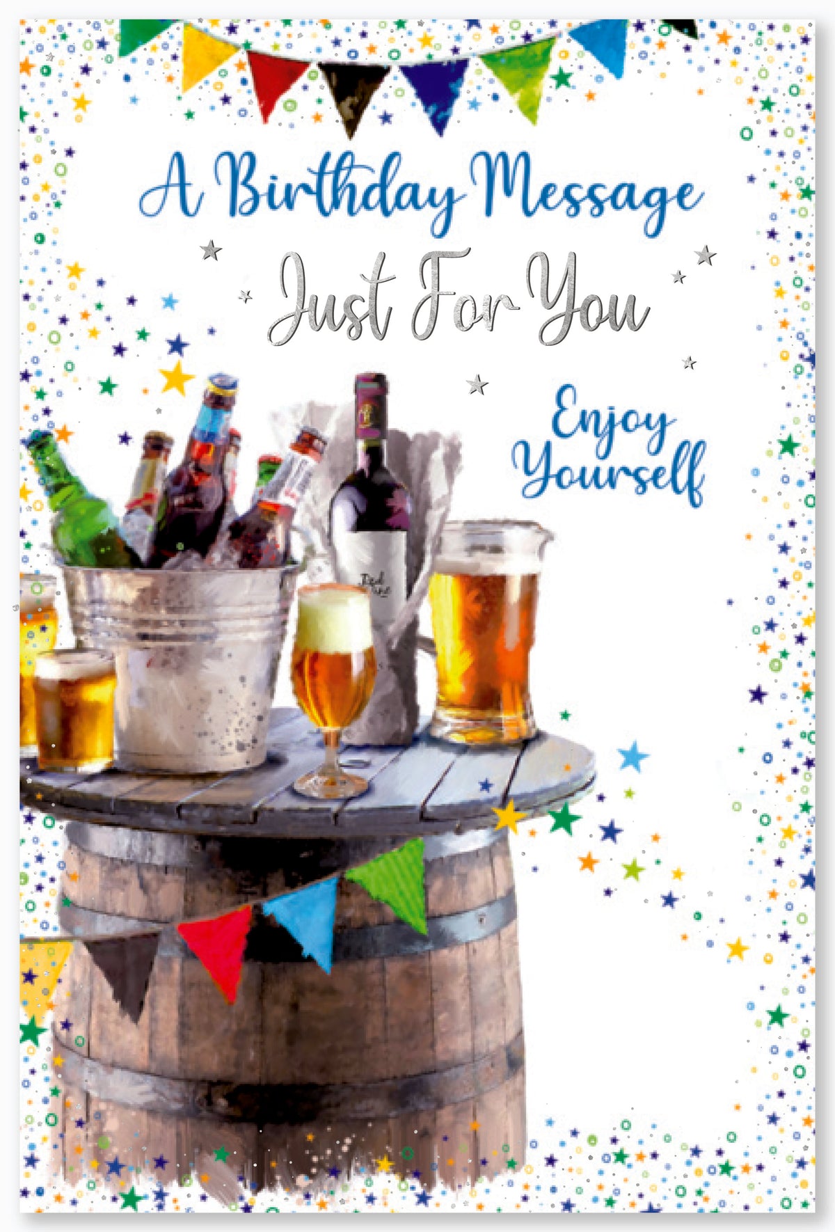 6pk Cards C75 Birthday Open - Tiger Feet Ireland