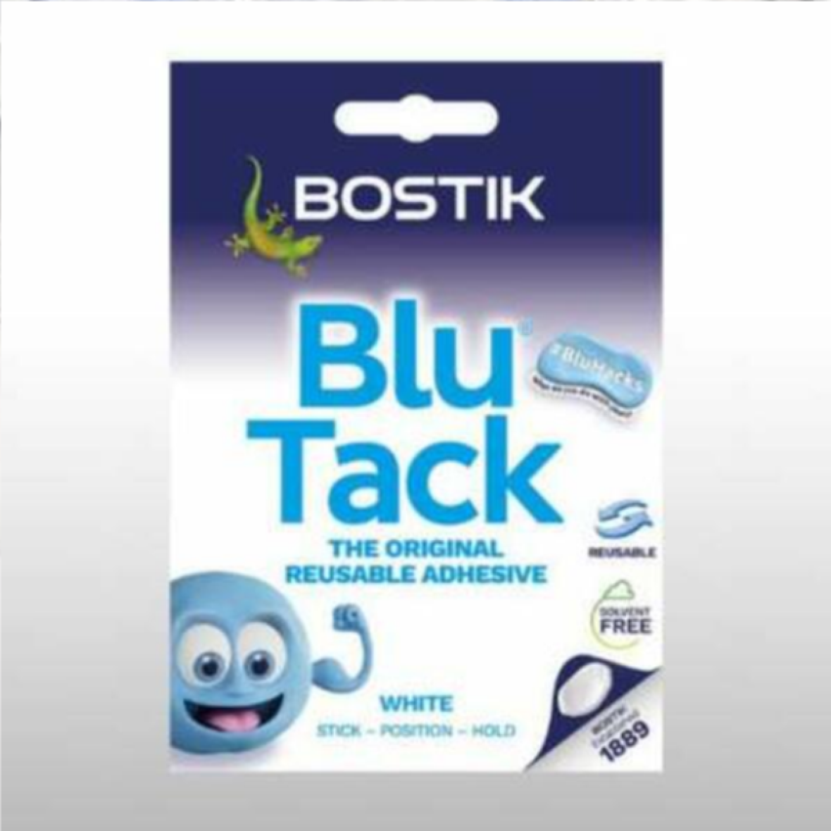 12pk Blu Tack White - Tiger Feet Ireland