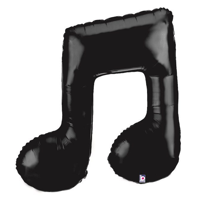 Foil Balloon Supershape 40" Music Note Double - Tiger Feet Ireland