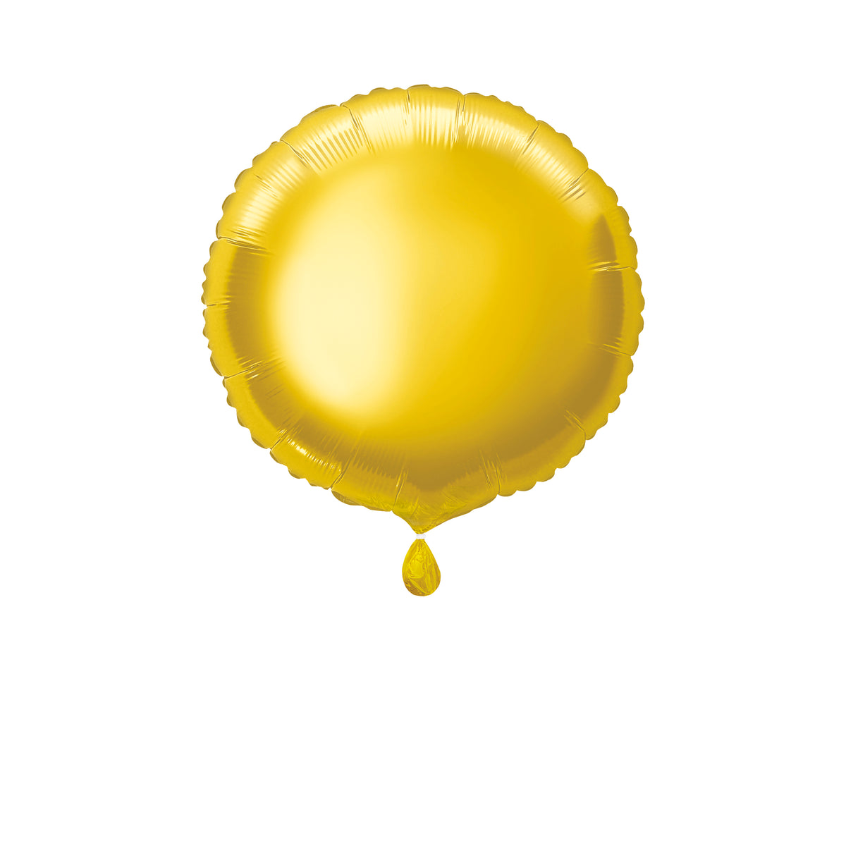 Foil Balloon 18" Round Gold - Tiger Feet Ireland