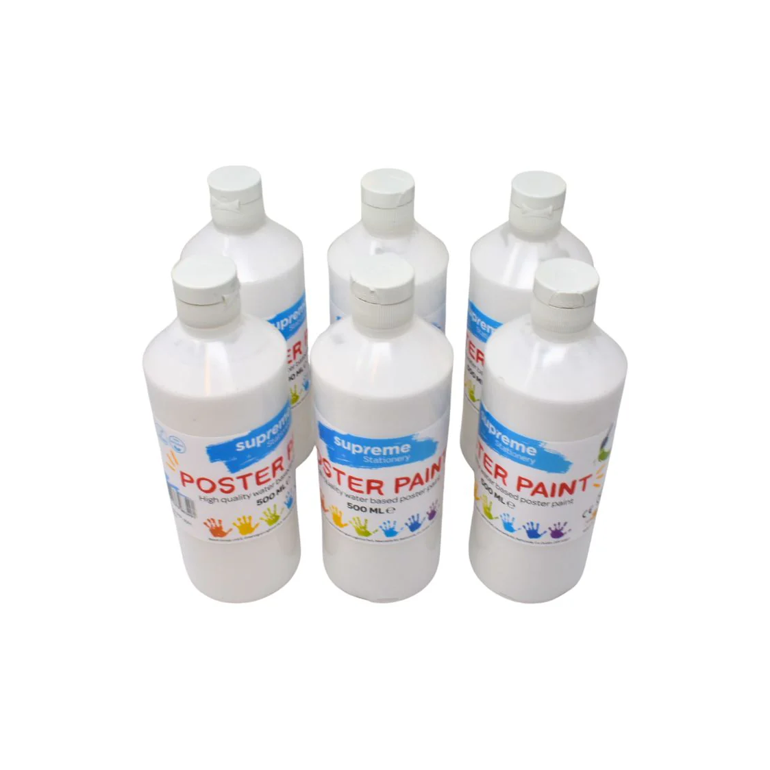 Supreme 500Ml Poster Paint White - Tiger Feet Ireland