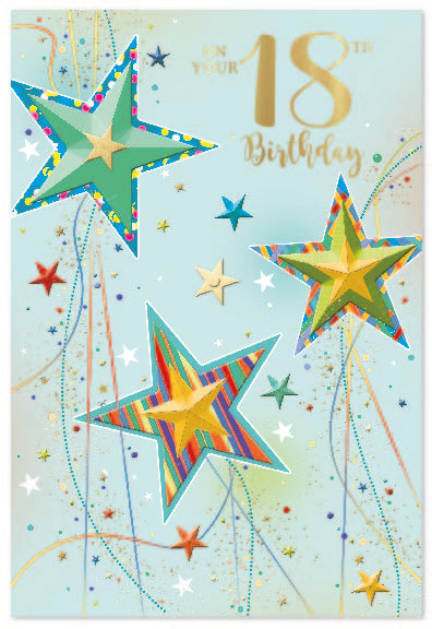 6pk Cards C50 18th Birthday - Tiger Feet Ireland